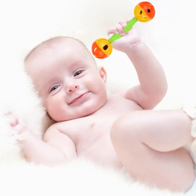 Baby Hand Shaking Rattle Toy Todder Learning Educational Teether Dumbbell Music Toy For Children Instruments Infant Toys Gift
Baby Hand Shaking Rattle Toy Todder Learning Educational Teether Dumbbell Music Toy For Children Instruments Infant Toys Gift