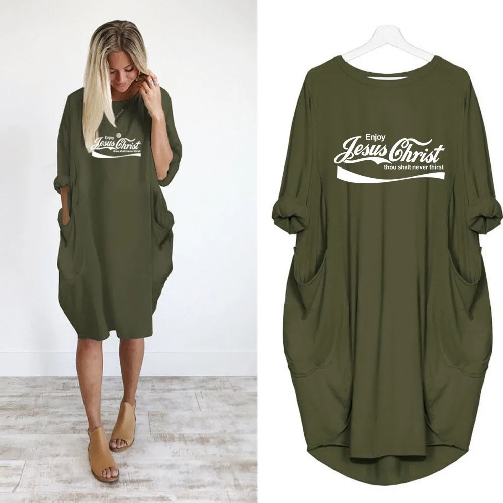 2019 New Fashion shirts Enjoy Jesus Ghrist Thou Shalt Never Thirst Print Tops Tshirt Kyliejenner Rock tshirt women plus size
2019 New Fashion shirts Enjoy Jesus Ghrist Thou Shalt Never Thirst Print Tops Tshirt Kyliejenner Rock tshirt women plus size