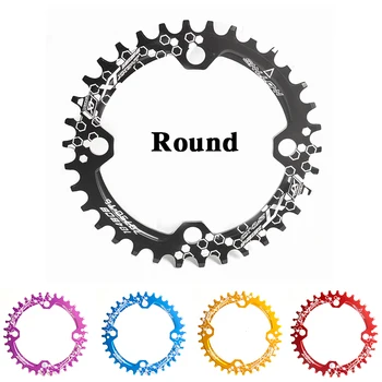 Bicycle Crank 104BCD Round Shape Narrow Wide 32T/34T/36T/38T MTB Chainring Bicycle Chainwheel Bike Circle Crankset Single Plate
Bicycle Crank 104BCD Round Shape Narrow Wide 32T/34T/36T/38T MTB Chainring Bicycle Chainwheel Bike Circle Crankset Single Plate