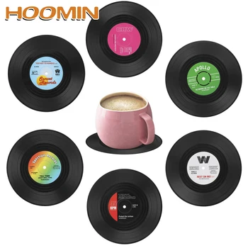 HOOMIN 6Pcs/set Retro CD Modeling Drink Coasters Table Cup Mat Placemat Coffee Drink Cup Mat Non-slip Insulation Pad
HOOMIN 6Pcs/set Retro CD Modeling Drink Coasters Table Cup Mat Placemat Coffee Drink Cup Mat Non-slip Insulation Pad