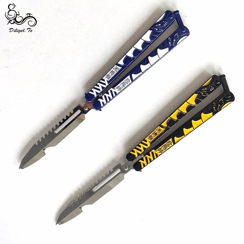 Diliget.Te Pocket Training Warcraft Butterfly Knife Sealed No Edge Dull Hand Tools Practice Folding Faca Survival Cosplay Cs Go
Diliget.Te Pocket Training Warcraft Butterfly Knife Sealed No Edge Dull Hand Tools Practice Folding Faca Survival Cosplay Cs Go