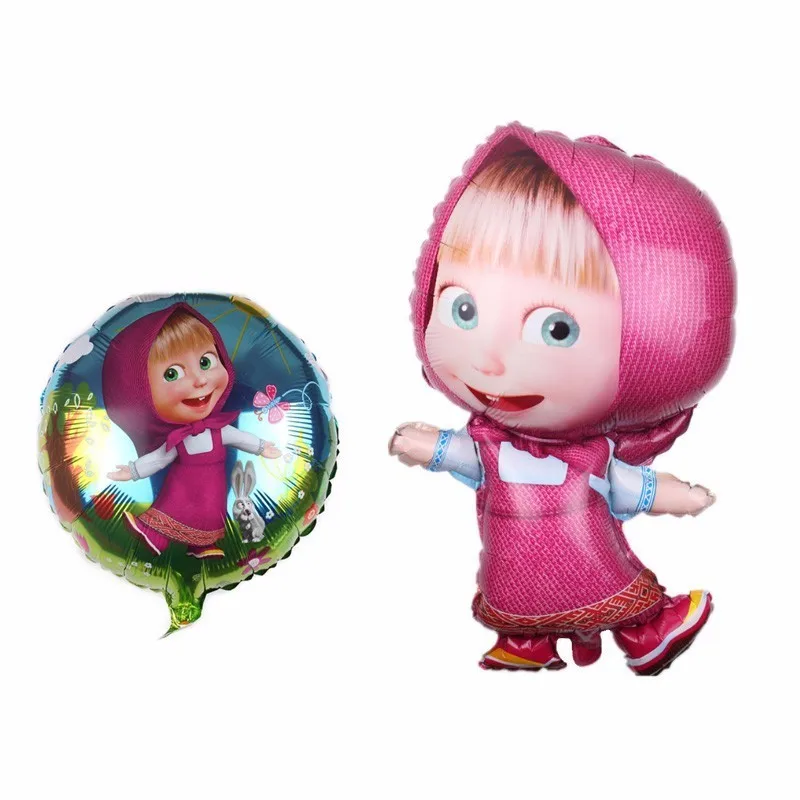 1PC Large Martha Aluminium Foil Balloons Martha And Bear Birthday Party Decoration Globos For Party Cartoon Little Girl Ballons
1PC Large Martha Aluminium Foil Balloons Martha And Bear Birthday Party Decoration Globos For Party Cartoon Little Girl Ballons