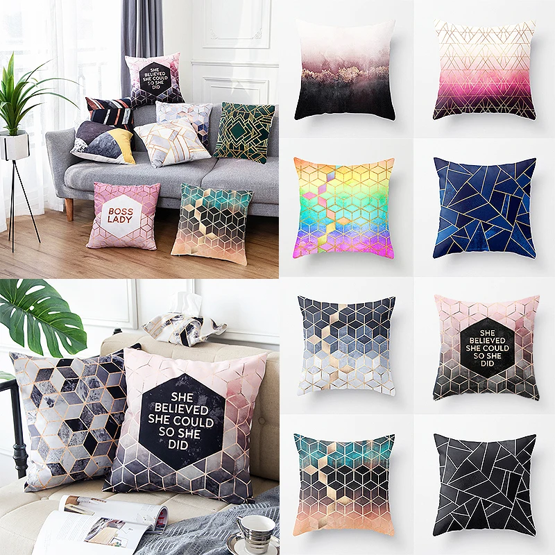 Black And White Geometric For Polyester Nordic Style 1PC Pillows Cover Pillow Case
Black And White Geometric For Polyester Nordic Style 1PC Pillows Cover Pillow Case