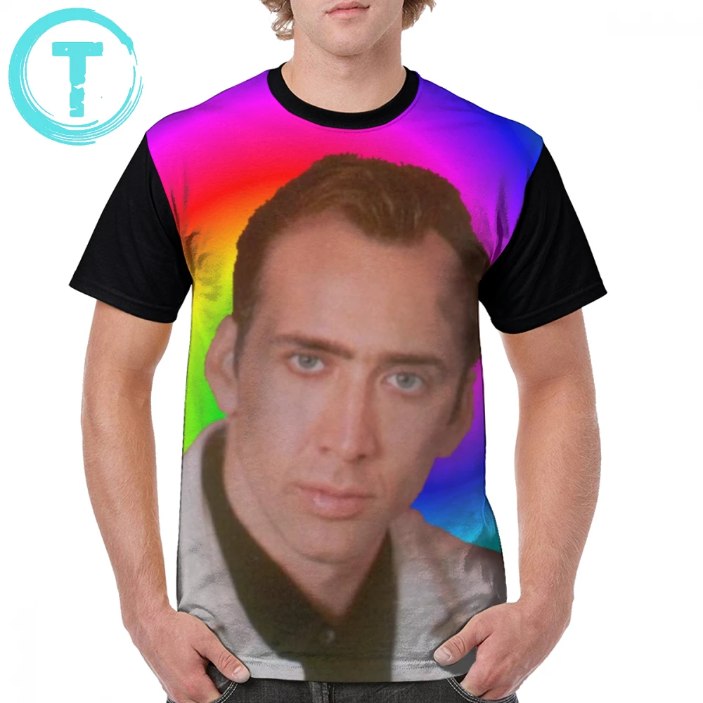 Nicolas T Shirt Nicolas Cage Mind T-Shirt Fashion Print Graphic Tee Shirt Short-Sleeve Awesome Polyester Male 4xl Tshirt
Nicolas T Shirt Nicolas Cage Mind T-Shirt Fashion Print Graphic Tee Shirt Short-Sleeve Awesome Polyester Male 4xl Tshirt