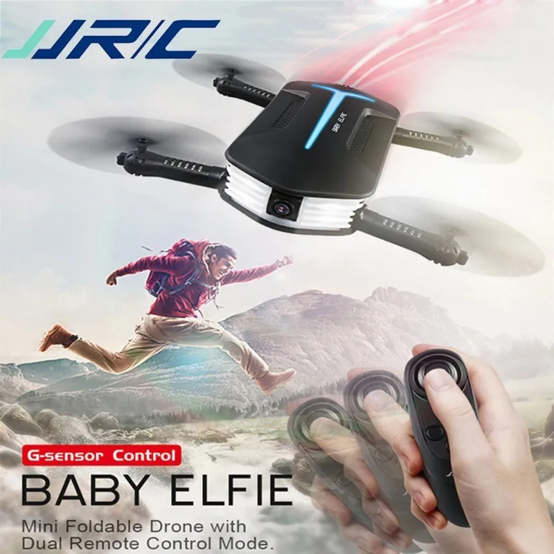 

JJRC BABY ELFIE RC Selfie Drone with HD FPV Quadcopter Mini Pocket Foldable RC Drones Helicopter Upgraded H37 VS H36 H31 H37