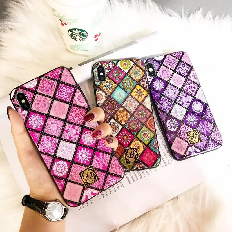 Ethnic style color shell mobile phone case for iPhone X XS XR XS Max 8 7 6 6S Plus drop protection cover phone case
Ethnic style color shell mobile phone case for iPhone X XS XR XS Max 8 7 6 6S Plus drop protection cover phone case