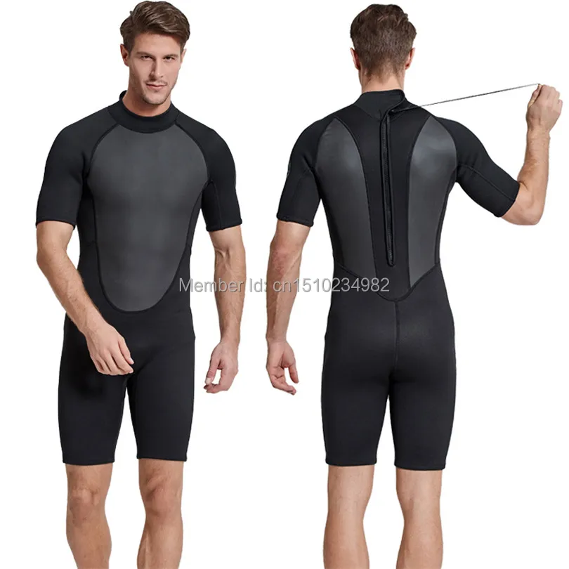 SBART 2MM One Piece Neoprene Wetsuit Men Warm Scuba Diving Suit Triathlon Wetsuit for Cold Water Swimming Surfing Snorkeling
SBART 2MM One Piece Neoprene Wetsuit Men Warm Scuba Diving Suit Triathlon Wetsuit for Cold Water Swimming Surfing Snorkeling