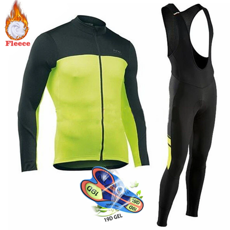 2019 Northwave Pro Team Winter Cycling Clothing Ropa Ciclismo Hombre Long Sleeve Cycling Bib Pants Set MTB Bike Uniform 19D Pad
2019 Northwave Pro Team Winter Cycling Clothing Ropa Ciclismo Hombre Long Sleeve Cycling Bib Pants Set MTB Bike Uniform 19D Pad