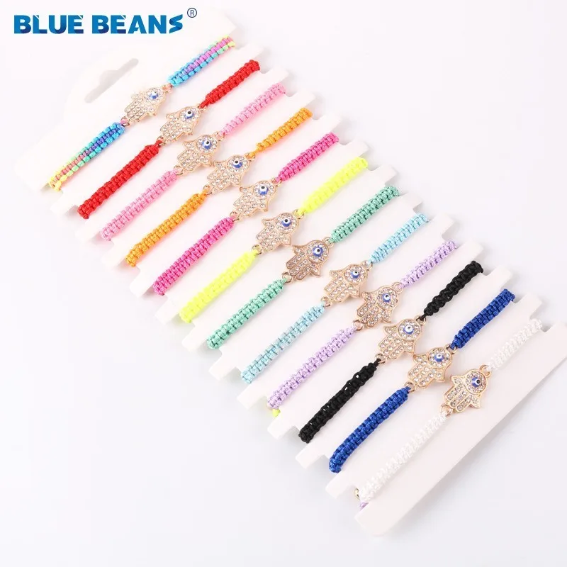 Bohemia Bracelets Women Red String With Braided Rope Beaded Evil Eye Charm Blue Bracelets Crystal Adjustable Multicolor Lucky
Bohemia Bracelets Women Red String With Braided Rope Beaded Evil Eye Charm Blue Bracelets Crystal Adjustable Multicolor Lucky