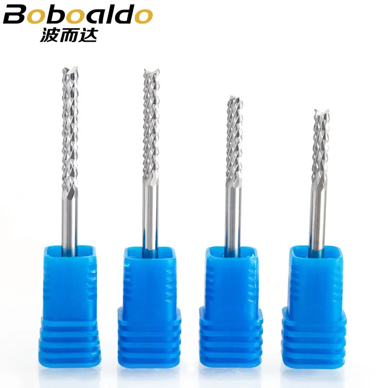 Boboaldo1pcs 3.175mm 4mm 6mm Carbide Tungsten Corn Cutter Cutting PCB Milling Bits End Mill CNC Router Bits Engraving Machine
Boboaldo1pcs 3.175mm 4mm 6mm Carbide Tungsten Corn Cutter Cutting PCB Milling Bits End Mill CNC Router Bits Engraving Machine
