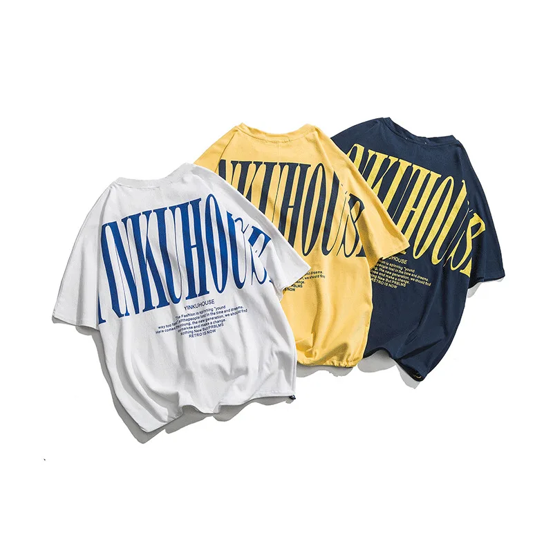 2019 New Spring And Summer Korean Casual Couple Men's Cotton Loose Trend Handsome Text Printing T-shirt M-2XL Size Harajuku Best
2019 New Spring And Summer Korean Casual Couple Men's Cotton Loose Trend Handsome Text Printing T-shirt M-2XL Size Harajuku Best