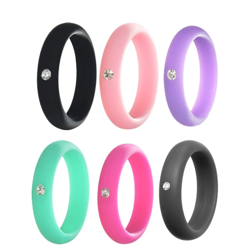 Fashion 5mm Thin Braided Silicone Ring For Women Rings Sports Hypoallergenic Crossfit Flexible Woven Rubber Finger Crystal Ring
Fashion 5mm Thin Braided Silicone Ring For Women Rings Sports Hypoallergenic Crossfit Flexible Woven Rubber Finger Crystal Ring