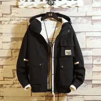 2019 Spring And Summer New Korean Version Of Hip Hop Couple Small Fresh Casual Stitching Tooling Hooded Jacket M-3XL Streetwear
2019 Spring And Summer New Korean Version Of Hip Hop Couple Small Fresh Casual Stitching Tooling Hooded Jacket M-3XL Streetwear