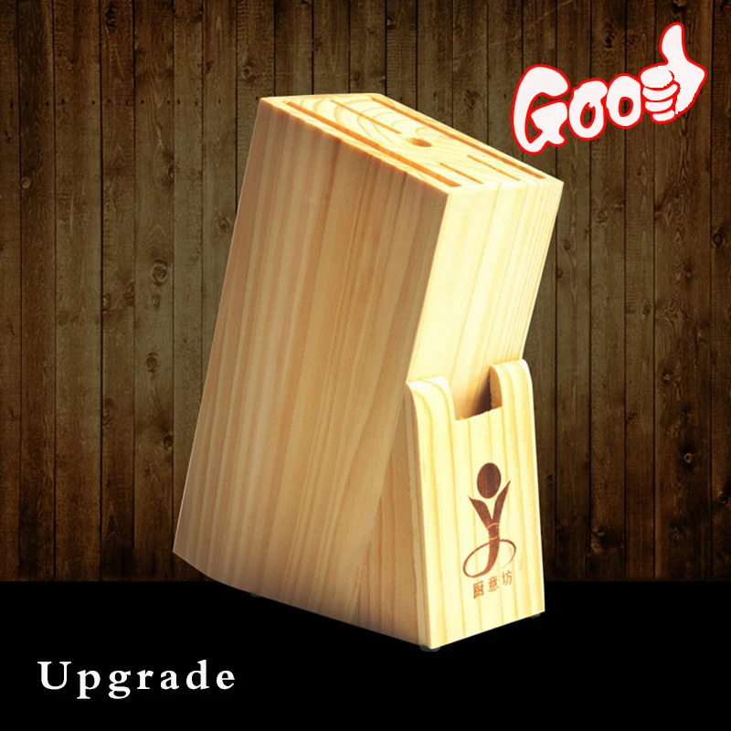 Upgrade Multifunctional Holes Bamboo Knife Rack Storage Rack Tool Wood Kitchen Knife Holder Knife Stand Block Organizer Tool
Upgrade Multifunctional Holes Bamboo Knife Rack Storage Rack Tool Wood Kitchen Knife Holder Knife Stand Block Organizer Tool