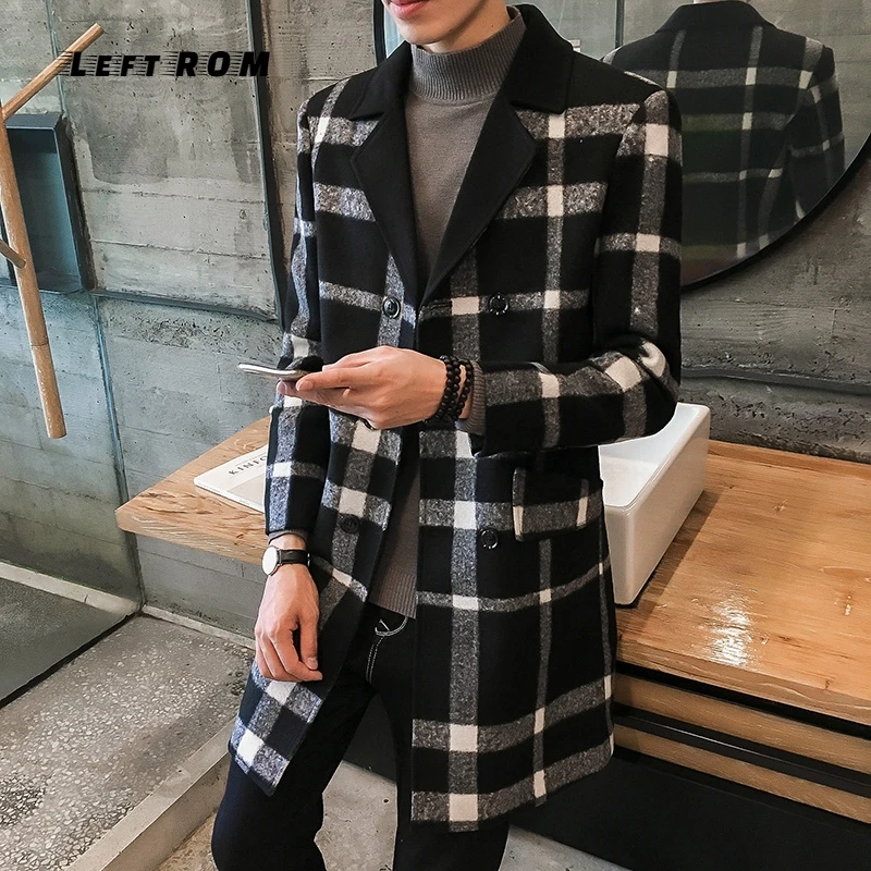 Autumn And Winter New Boutique Men's Casual Wool Coat Fashion Warm Youth Wild Large Size Solid Color Simple Loose Business
Autumn And Winter New Boutique Men's Casual Wool Coat Fashion Warm Youth Wild Large Size Solid Color Simple Loose Business