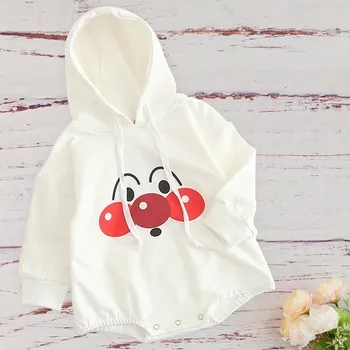 2019 Spring Baby Boy Girl Cartoon Pattern Clothes Newborn Bread Hooded Cotton Romper Long Sleeve Autumn Winter White Jumpsuit
2019 Spring Baby Boy Girl Cartoon Pattern Clothes Newborn Bread Hooded Cotton Romper Long Sleeve Autumn Winter White Jumpsuit