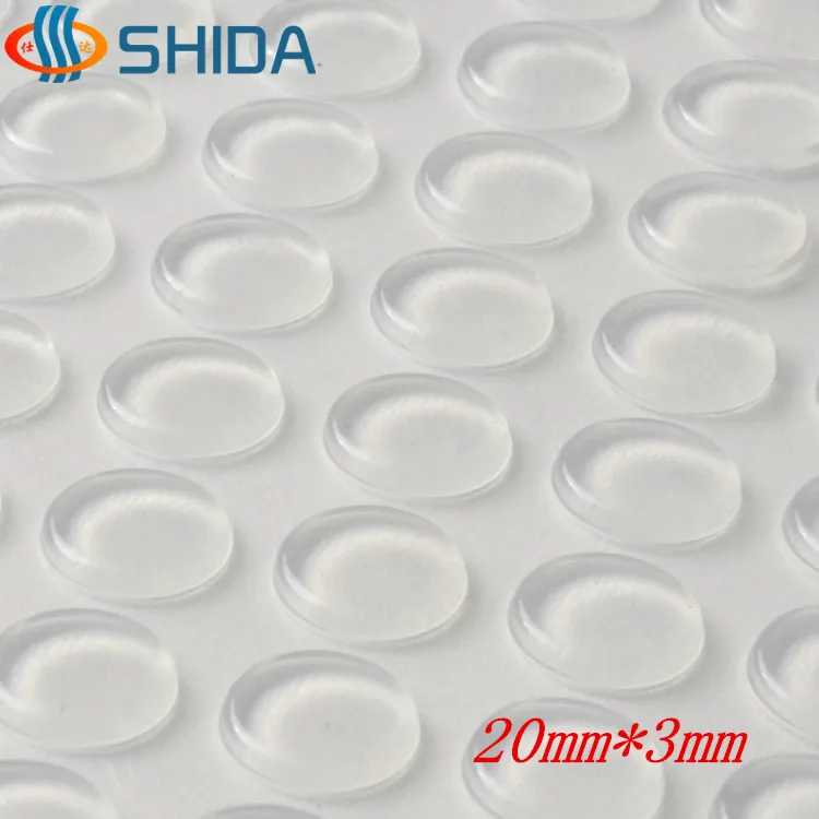 High Quality 100 PCS 20mm*3mm Clear Soft Flat Silica Gel Shock Absorber Pads Anti Slip Self Adhesive Silicone Rubber Feet Pads
High Quality 100 PCS 20mm*3mm Clear Soft Flat Silica Gel Shock Absorber Pads Anti Slip Self Adhesive Silicone Rubber Feet Pads