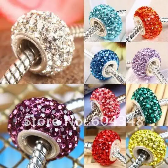20pcs-lot-Silver-Crystal-GEM-Big-Hole-Charm-European-Bead-Mixed-Colors