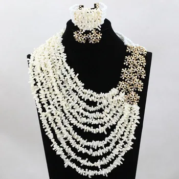 Fabulous White African Coral Beads Jewelry Set Arabic Wedding Bridal Coral Broken Beads Jewelry Set Hot Free Shipping CNR532
Fabulous White African Coral Beads Jewelry Set Arabic Wedding Bridal Coral Broken Beads Jewelry Set Hot Free Shipping CNR532