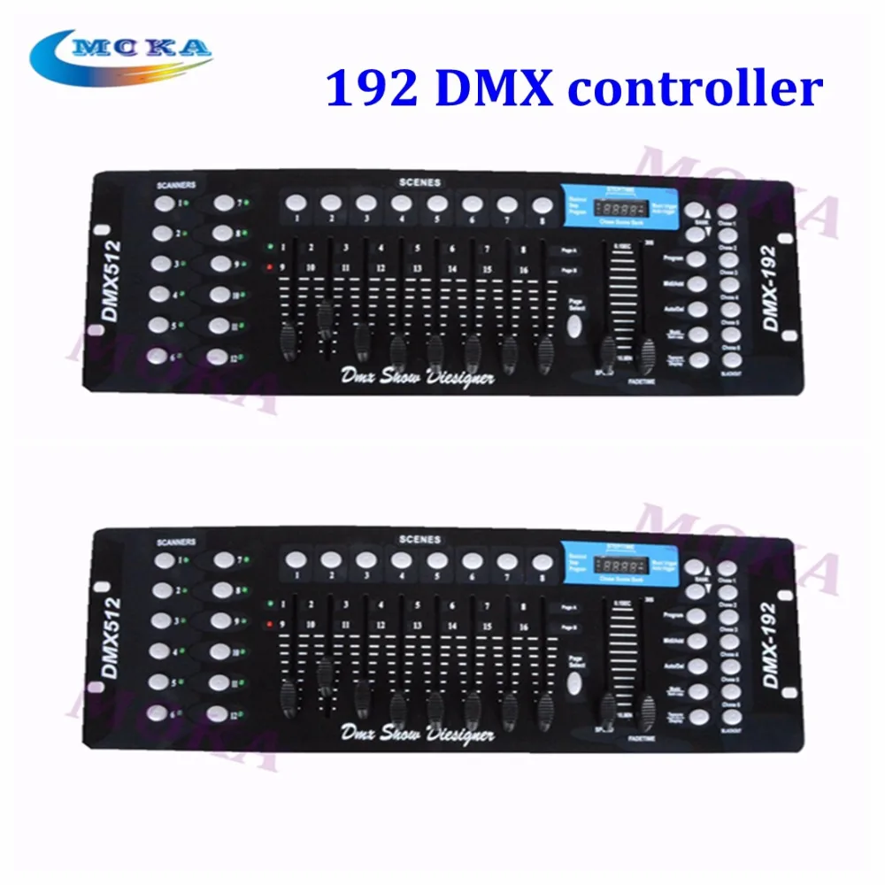 2pcs 192 Channels DMX Disco Console 512 DMX RGB Controller For Stage Light Night club Party Bar DJ hot
2pcs 192 Channels DMX Disco Console 512 DMX RGB Controller For Stage Light Night club Party Bar DJ hot