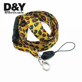 Yellow Leopard Neck Lanyard Strap Key Chains Cell Phone Mobile Phone Lanyards ID Work Card Holder Straps Wholesale Free Shipping
Yellow Leopard Neck Lanyard Strap Key Chains Cell Phone Mobile Phone Lanyards ID Work Card Holder Straps Wholesale Free Shipping