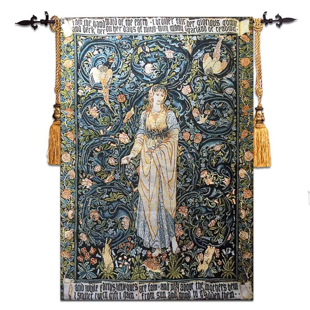 The European jacquard tapestry Belgium artistic tapestries William morris"The tree of the goddess of Pomona" 58X90CM GT-DJS120
The European jacquard tapestry Belgium artistic tapestries William morris"The tree of the goddess of Pomona" 58X90CM GT-DJS120