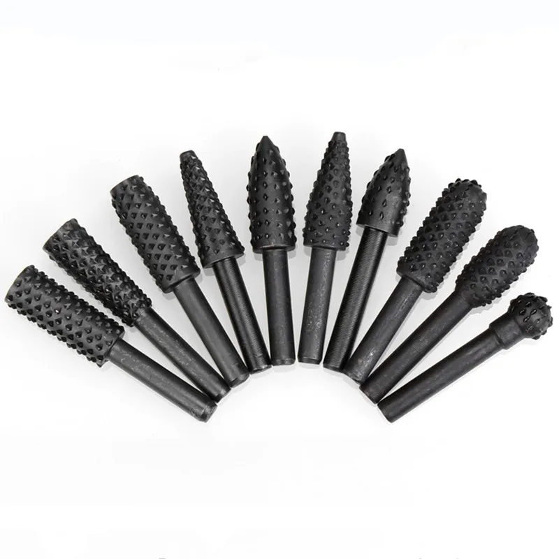 10 pcs Rotary Files Set Engraving Milling Cutter For Wood Drill Rotary Tool Accessories Brocas Para Madera
10 pcs Rotary Files Set Engraving Milling Cutter For Wood Drill Rotary Tool Accessories Brocas Para Madera
