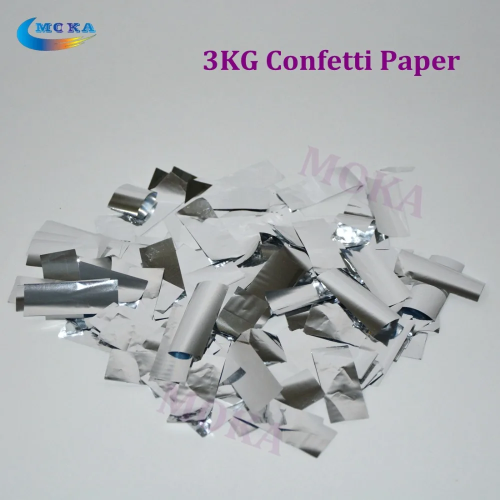 3KG/LOT Confetti paper Confetti Machine Paper Silver Paper For Rainbow Machine Stage Light
3KG/LOT Confetti paper Confetti Machine Paper Silver Paper For Rainbow Machine Stage Light