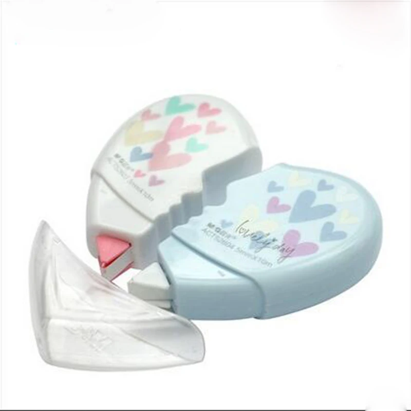 2 Pieces / Pair Heart Love Correction Tape Material Eskolar Kawaii Stationery School Supplies Papelaria 10 M
2 Pieces / Pair Heart Love Correction Tape Material Eskolar Kawaii Stationery School Supplies Papelaria 10 M