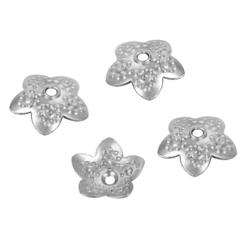 FUNIQUE 50PCs Flower Receptacle Stainless Steel Beads Caps Jewelry Findings DIY High Quality Spaced Apart Jewelry Accessories
FUNIQUE 50PCs Flower Receptacle Stainless Steel Beads Caps Jewelry Findings DIY High Quality Spaced Apart Jewelry Accessories