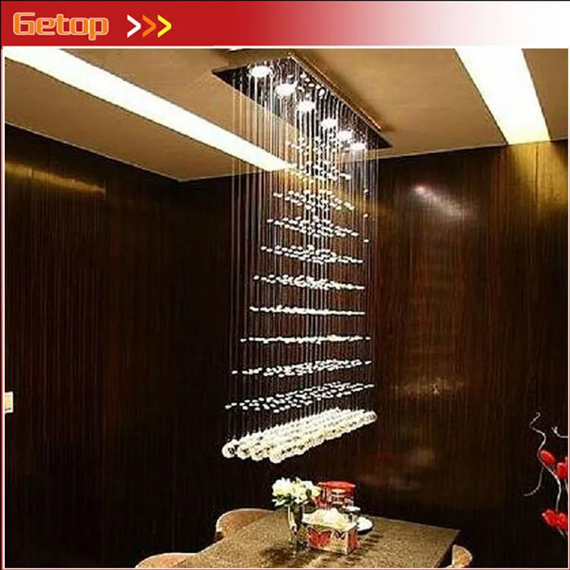 ZX Rectangle Crystal Pendant Lamp GU10 LED Curtain Chandelier Pyramid Hanging Wire Lighting Living Room Dining Room Foyer Lamp
ZX Rectangle Crystal Pendant Lamp GU10 LED Curtain Chandelier Pyramid Hanging Wire Lighting Living Room Dining Room Foyer Lamp