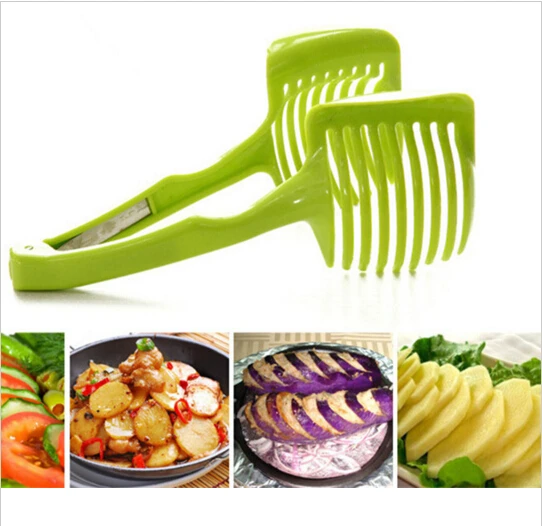 1PC Kitchen Fruit Vegetable Shredder Tomato Slicer Orange Lemon Potato Carrot Cutter Cake Clip Multi-function Kitchen Tool
1PC Kitchen Fruit Vegetable Shredder Tomato Slicer Orange Lemon Potato Carrot Cutter Cake Clip Multi-function Kitchen Tool