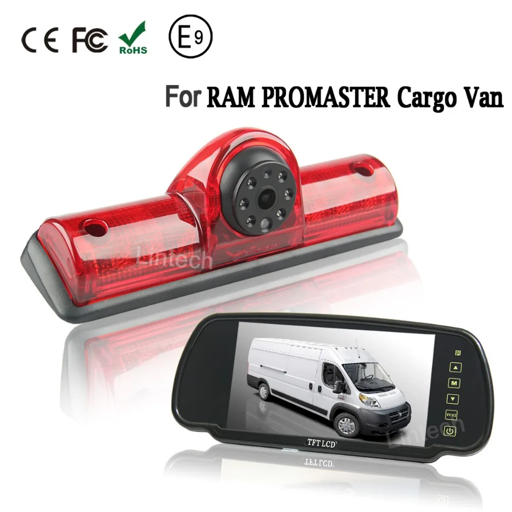 С 7 "монитором Sony CCD Задний вид автомобиля стоп камера для Dodge Ram Promaster Cargo Van|car rear
