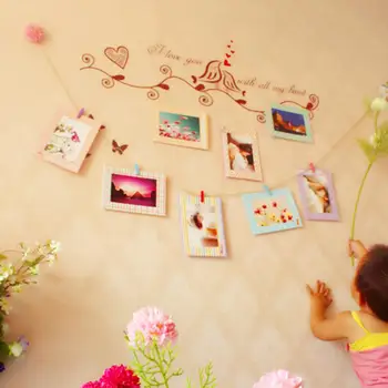 100 sets Decoration Home Art Wall 8pcs 6" Hanging Photo Picture Frames + Wood Clips& Rope
100 sets Decoration Home Art Wall 8pcs 6" Hanging Photo Picture Frames + Wood Clips& Rope