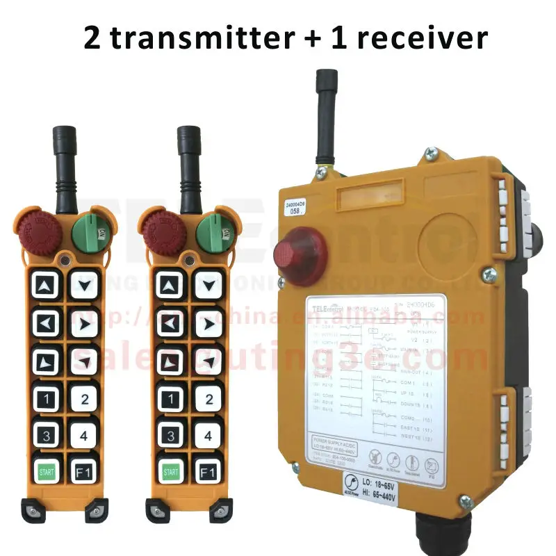 f24-12d(2 transmitter+1 receiver) ISO9001,CE,FCC certificates crane hoist radio remote control, crane remote control
f24-12d(2 transmitter+1 receiver) ISO9001,CE,FCC certificates crane hoist radio remote control, crane remote control