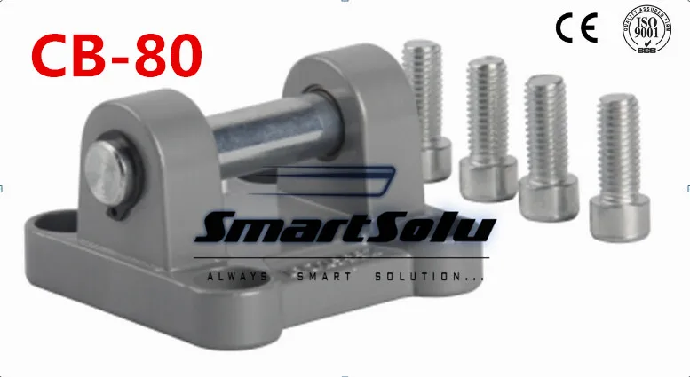 Free Shipping ISO6431 cylinder accessories CB-80, ears installation pieces, SNCB -80 DNC, SE, SI cylinder accessories