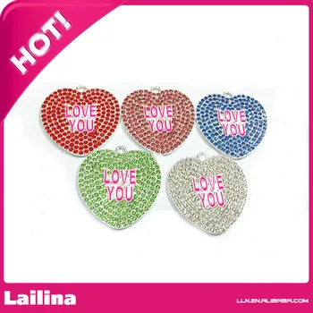 'Love you 'Rhinestone Heart Pendant for Valentine's Day /Hot Sell Heart Pendant
'Love you 'Rhinestone Heart Pendant for Valentine's Day /Hot Sell Heart Pendant