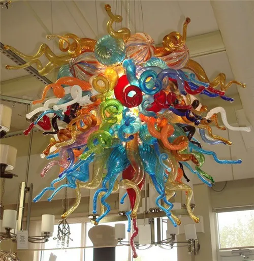 New Arrival Crystal LED Designed Murano Glass Chihuly Style Smart Multi-Colored Home Decoration Chain Ceiling Chandelier
New Arrival Crystal LED Designed Murano Glass Chihuly Style Smart Multi-Colored Home Decoration Chain Ceiling Chandelier