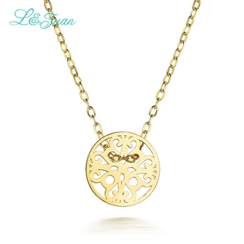 I&zuan 925 Silver Sterling Fine Jewelry Pendant Women Necklace Trendy Round Decorative Pattern Simple Pendant Plated Yellow Gold
I&zuan 925 Silver Sterling Fine Jewelry Pendant Women Necklace Trendy Round Decorative Pattern Simple Pendant Plated Yellow Gold