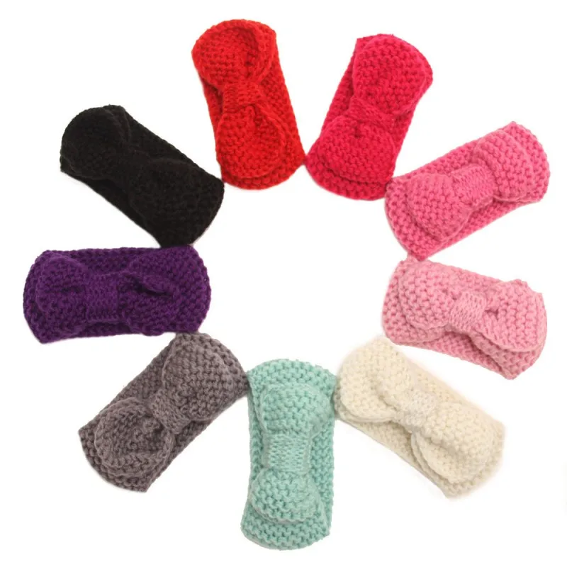 Sweet Crochet headband Knitted Bow Turban Headwrap Hair Band Winter Ear Warmer Headband
Sweet Crochet headband Knitted Bow Turban Headwrap Hair Band Winter Ear Warmer Headband