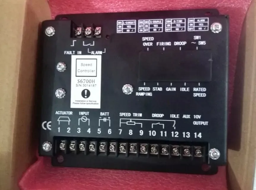 Compatible With Original Governor Automatic Speed Controller S6700H