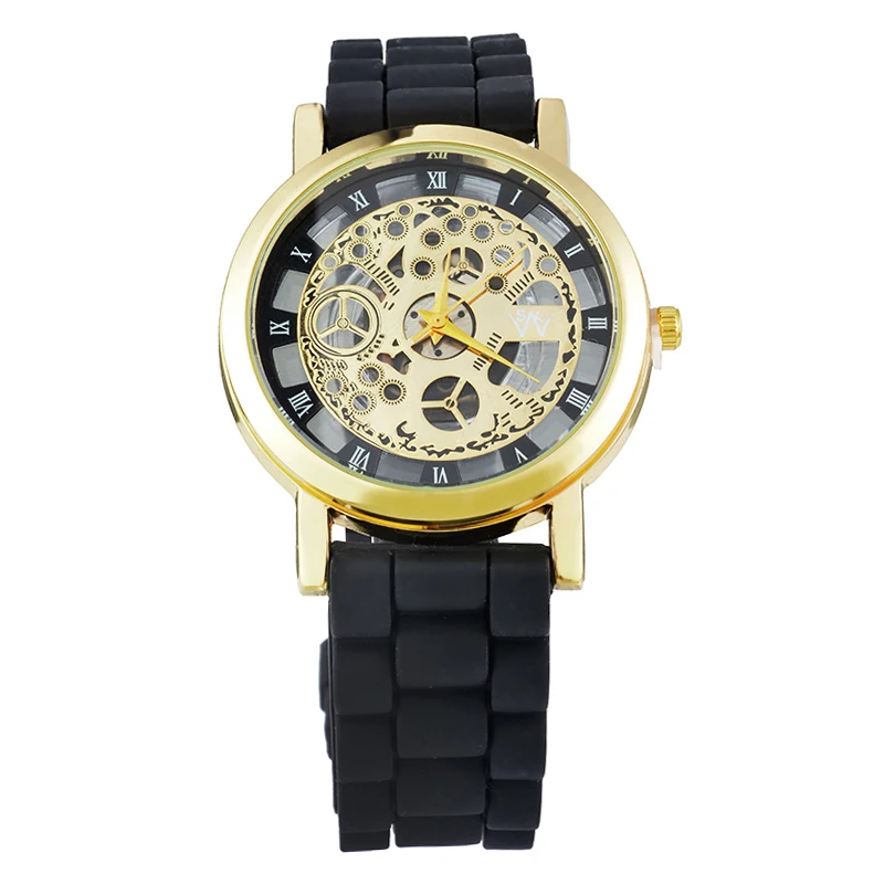 FUNIQUE Fashion Casual Sport Silicone Watch Transparent Hollow Imitation Mechanical Couple Watches Women Men Analog Quartz Watch
FUNIQUE Fashion Casual Sport Silicone Watch Transparent Hollow Imitation Mechanical Couple Watches Women Men Analog Quartz Watch