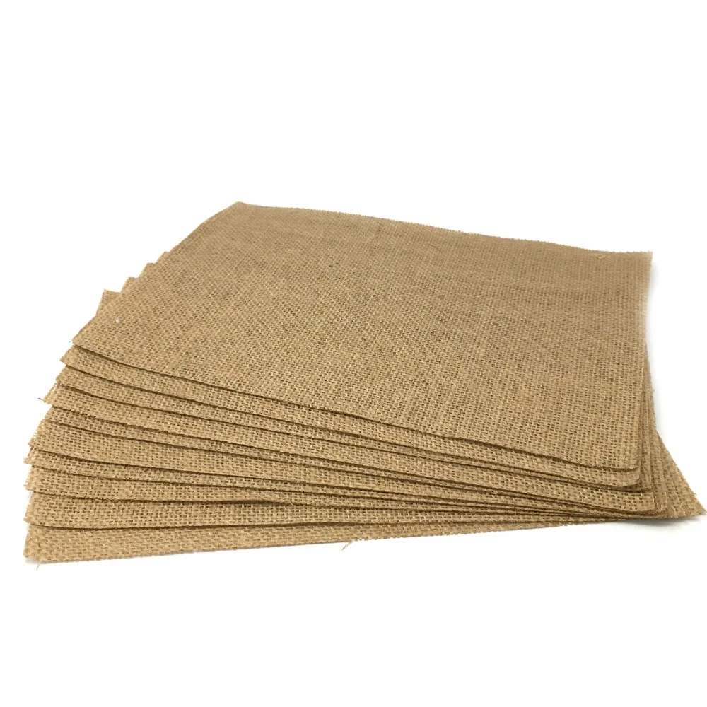 21x29cmChristmas Wedding Party decorative jute Natural table mat hessian burlap vintage handmade accessory print diy decoration
21x29cmChristmas Wedding Party decorative jute Natural table mat hessian burlap vintage handmade accessory print diy decoration