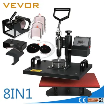 VEVOR Professional 8 in 1 combo heat press machine for sale Digital LED controller Adjustable Transfer Colorful Transfer
VEVOR Professional 8 in 1 combo heat press machine for sale Digital LED controller Adjustable Transfer Colorful Transfer