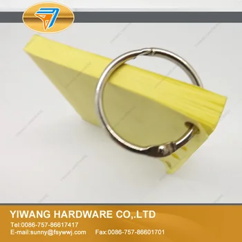 Office binding ring 10pcs/package book ring durable calendar circle collection ring wholesale
Office binding ring 10pcs/package book ring durable calendar circle collection ring wholesale