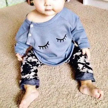 Spring Kids Clothes Cute Eyelash Long Sleeve Pullover Striped Sports Suit New 2017 Casual girls Clothing Set
Spring Kids Clothes Cute Eyelash Long Sleeve Pullover Striped Sports Suit New 2017 Casual girls Clothing Set