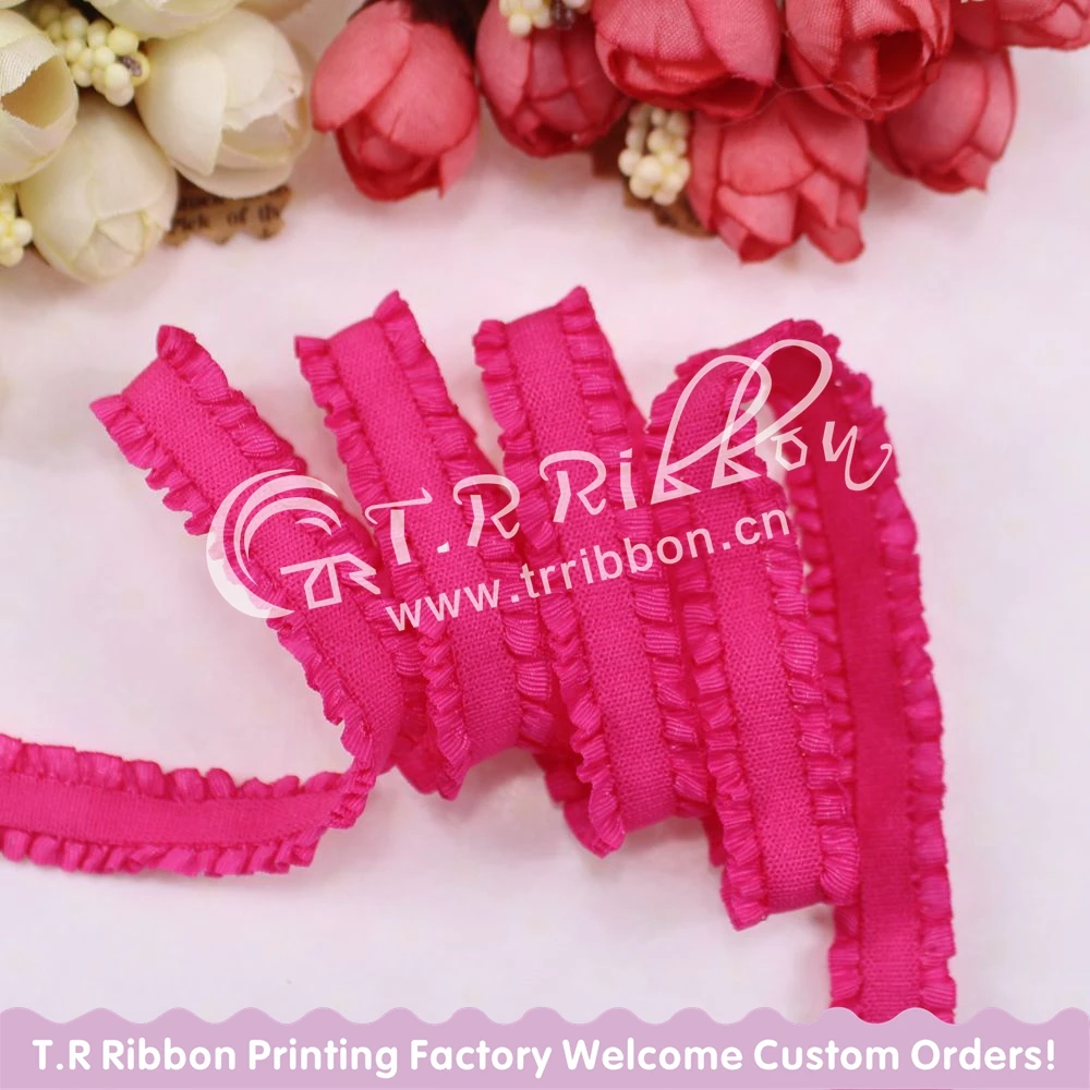 New 13mm ruffle elastic #91109 solid ribbon with ruffle on the edge for accessaries 50yards
New 13mm ruffle elastic #91109 solid ribbon with ruffle on the edge for accessaries 50yards