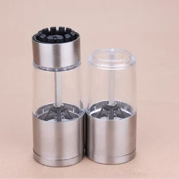 1Pc Fashion kitchen long rod stainless steel pepper mill Spice shaker grinder Tableware kitchen tool
1Pc Fashion kitchen long rod stainless steel pepper mill Spice shaker grinder Tableware kitchen tool