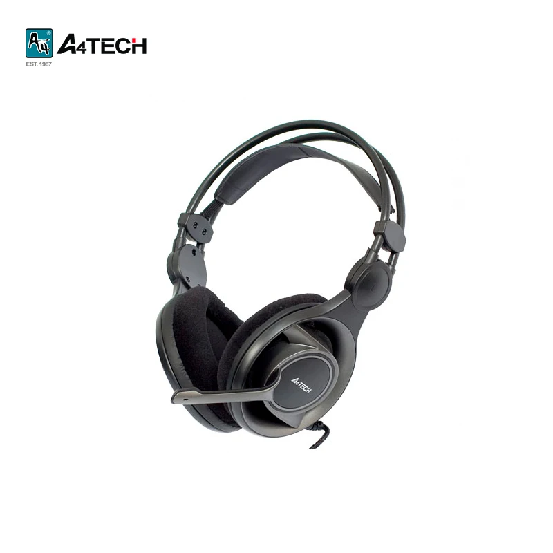 Наушники A4Tech, Черный 
Наушники A4Tech, Черный