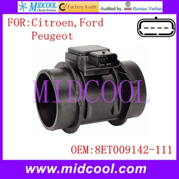 New Mass Air Flow Sensor use OE No. 8ET009142-111 1920.GG 1920GG 96.471.440.80 2S6Q12B579BA for Citroen Ford Peugeot
New Mass Air Flow Sensor use OE No. 8ET009142-111 1920.GG 1920GG 96.471.440.80 2S6Q12B579BA for Citroen Ford Peugeot